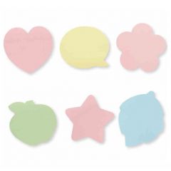 齐心 D7040 异形告示贴 爱心 花瓣 树叶 苹果 星星 话框