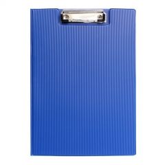 齐心 TR19 直条纹 双折式板夹 A4 竖式